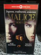 Malice - il sospetto - vhs -1994 - Cecchi Gori -F