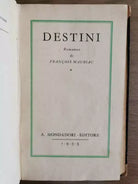 Destini - F. Mauriac - Mondadori - 1933 - AR