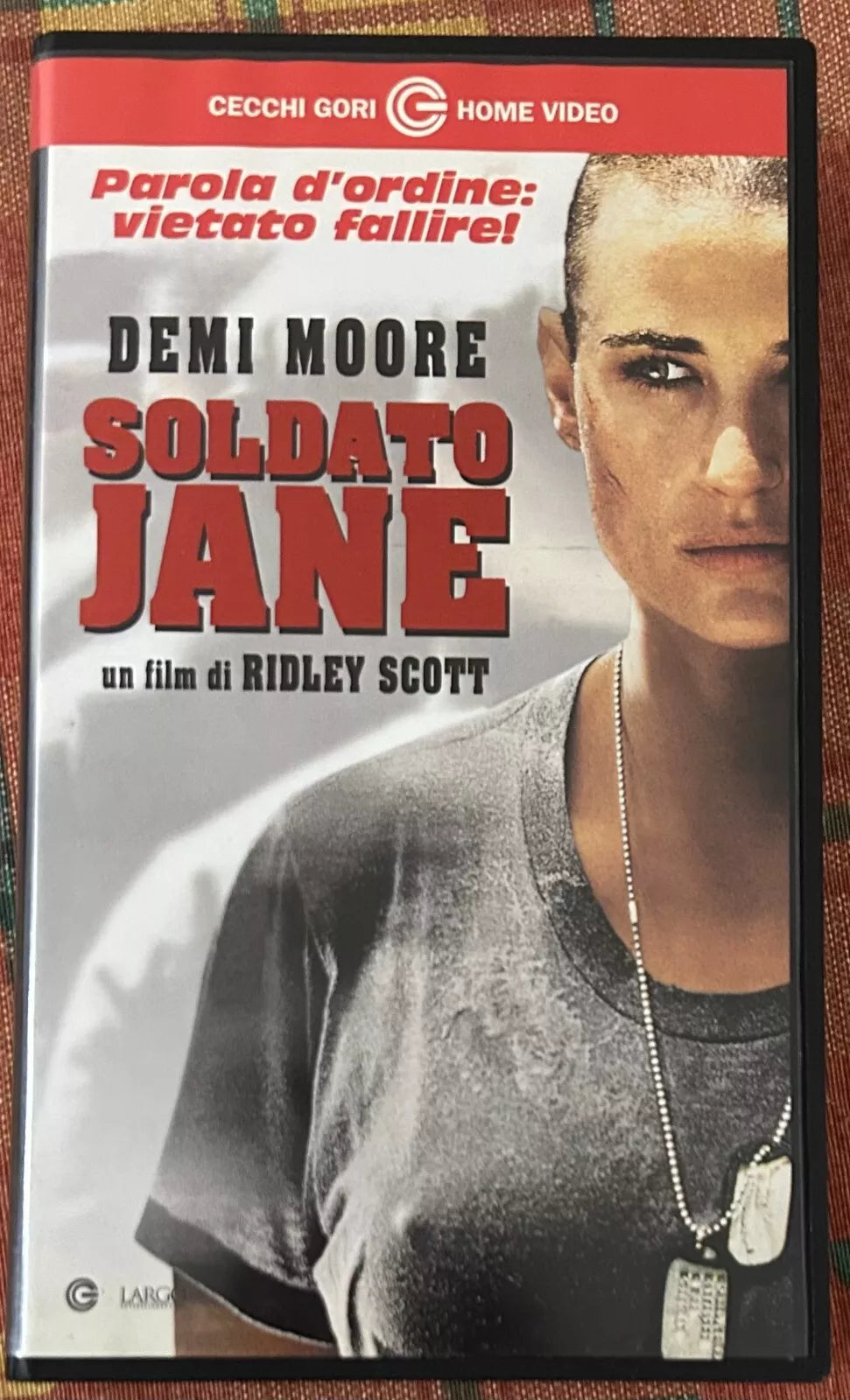 Soldato Jane VHS di Ridley Scott