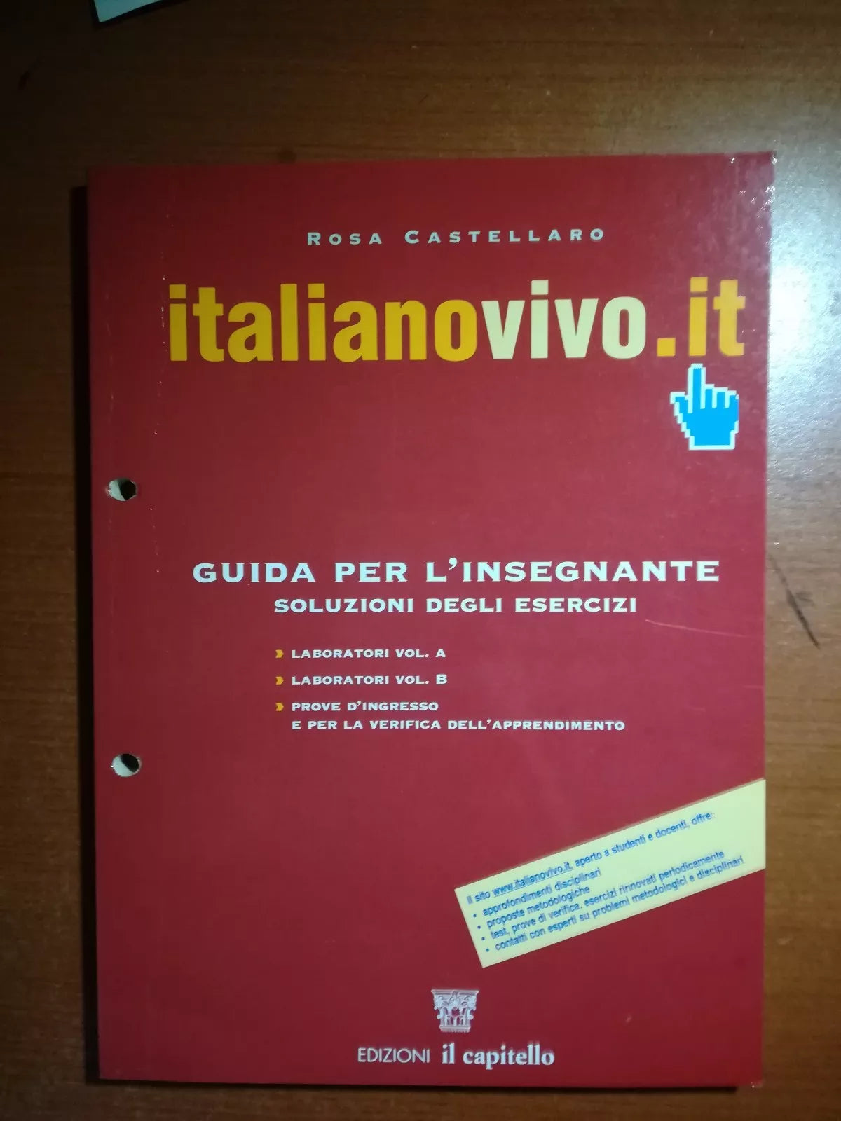 Italianovivo.it - Rosa Castellaro - Il capitello - 2003 - M