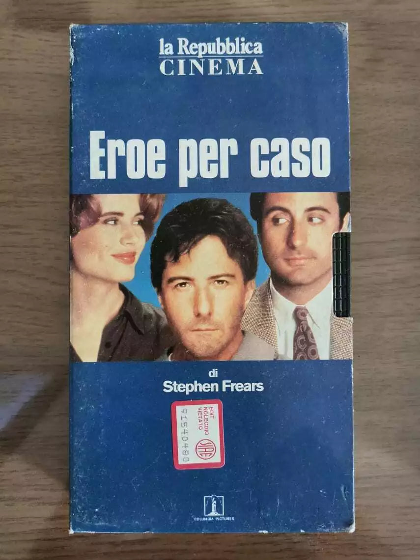 eroe per caso - Stephen Frears - La Repubblica - 1992 - VHS - AR