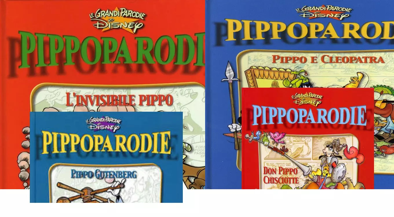 L’invisibile Pippo - Pippo Gutenberg - Pippo e Cleopatra - Don Pippo Chisciotte