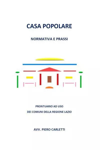 Casa popolare Normativa e prassi di Piero Carletti