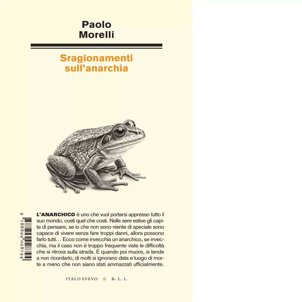 Sragionamenti sull anarchia di Paolo Morelli