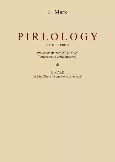 Manuale Pirlologia di L Mark