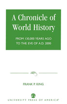 CHRONICLE OF WORLD HISTORY PB