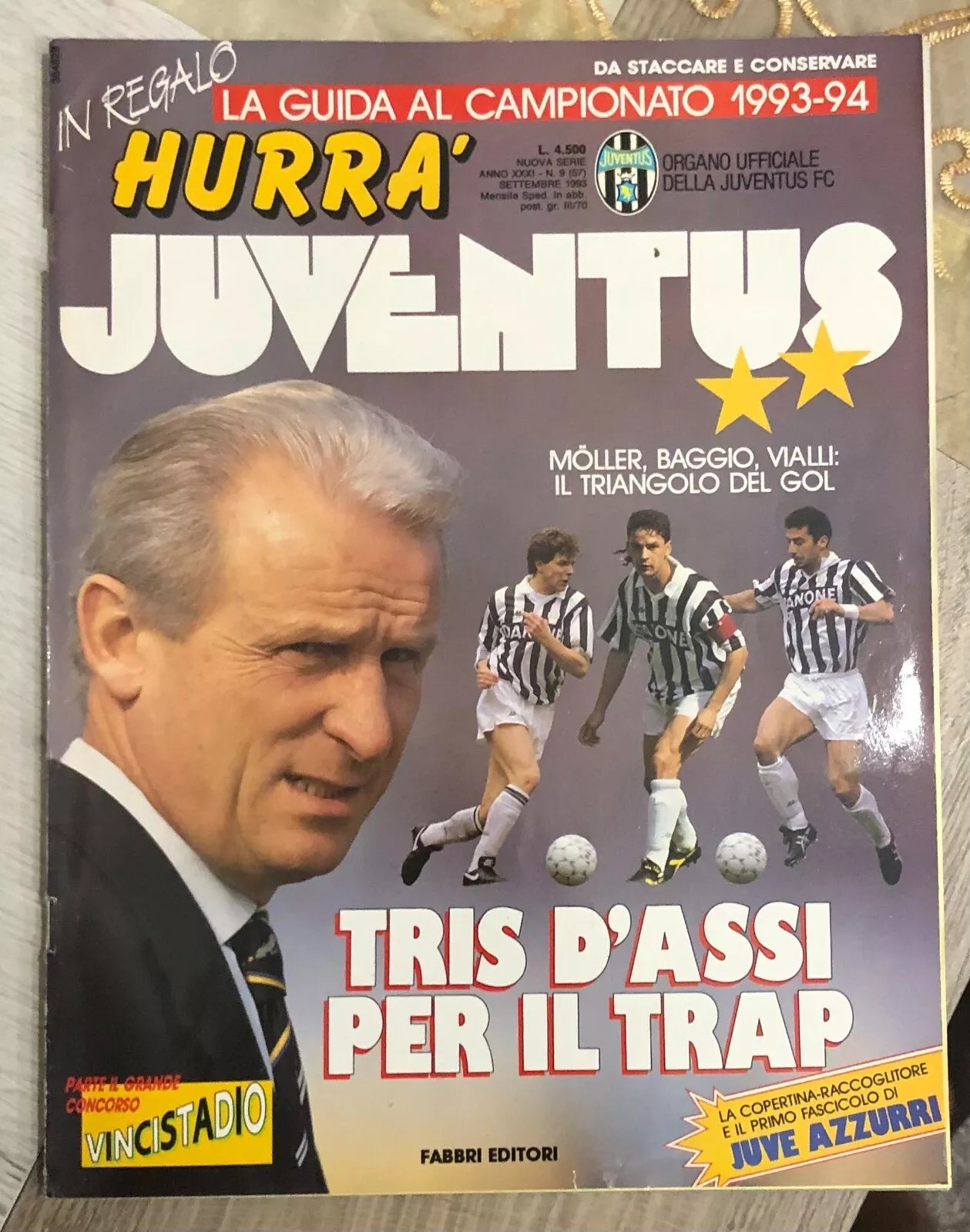 Hurr Juventus n 9 1993 di Juventus F c