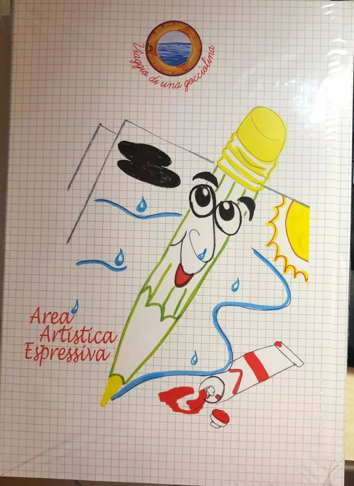 Viaggio di una gocciolina - Lab. Arte Artistica Espressiva di Eliamari Cattapan,