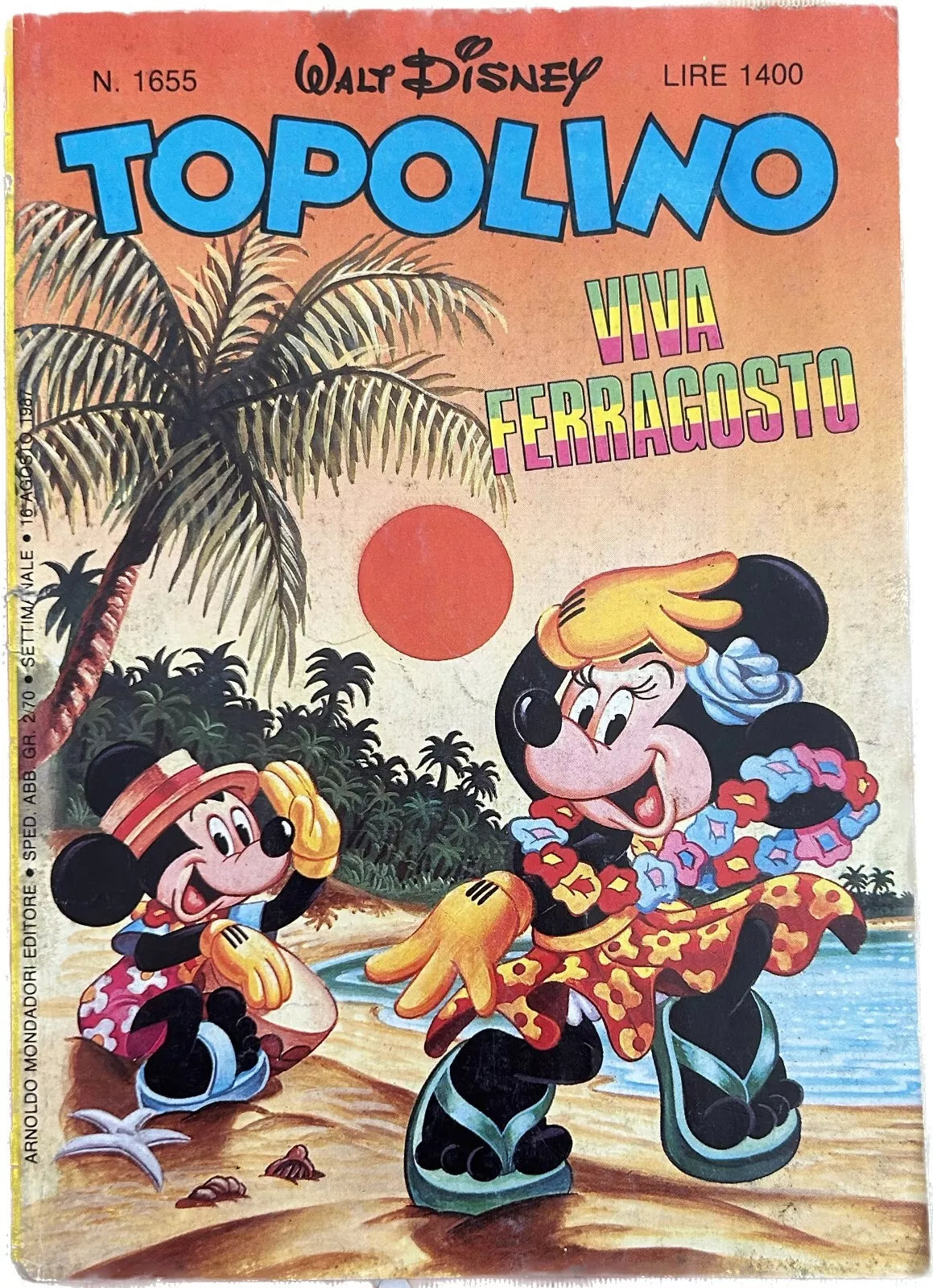 Topolino 1655 di Walt Disney