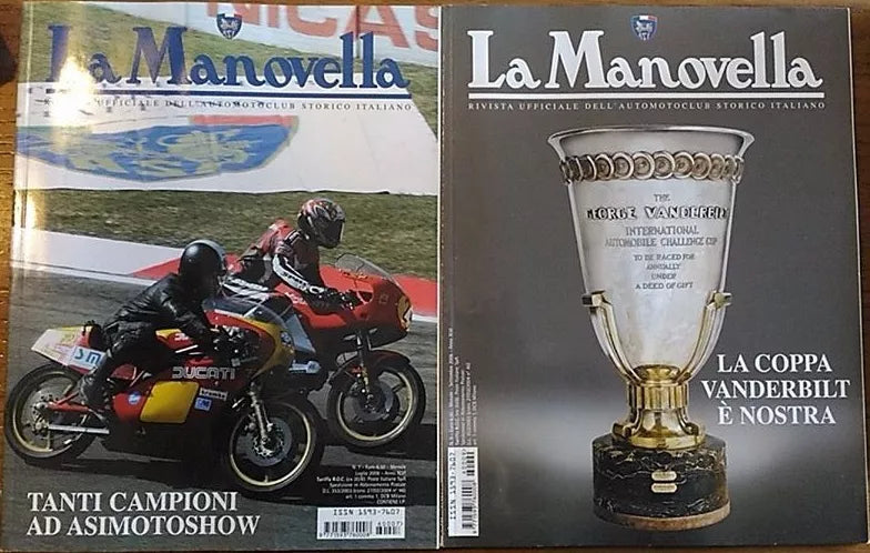 La Manovella. Rivista ufficiale dell’automotoclub storico ital - 2 numeri, 2006