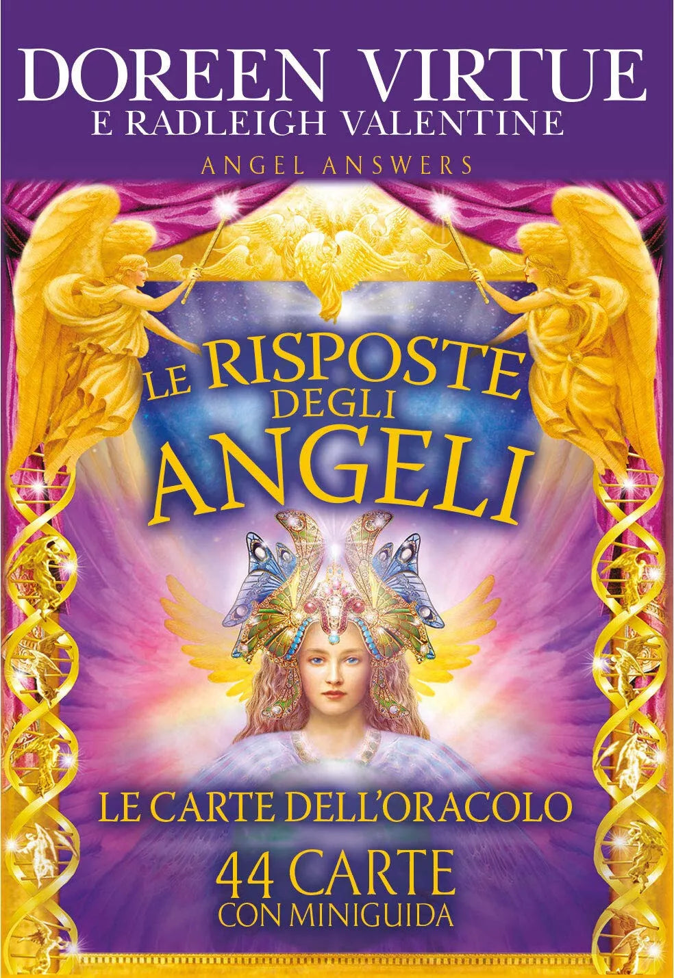Le risposte degli angeli 44 Carte Con libro