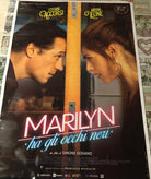 Poster locandina Marylin ha gli occhi neri 100x70 cm ORIGINALE da cinema 2021 d