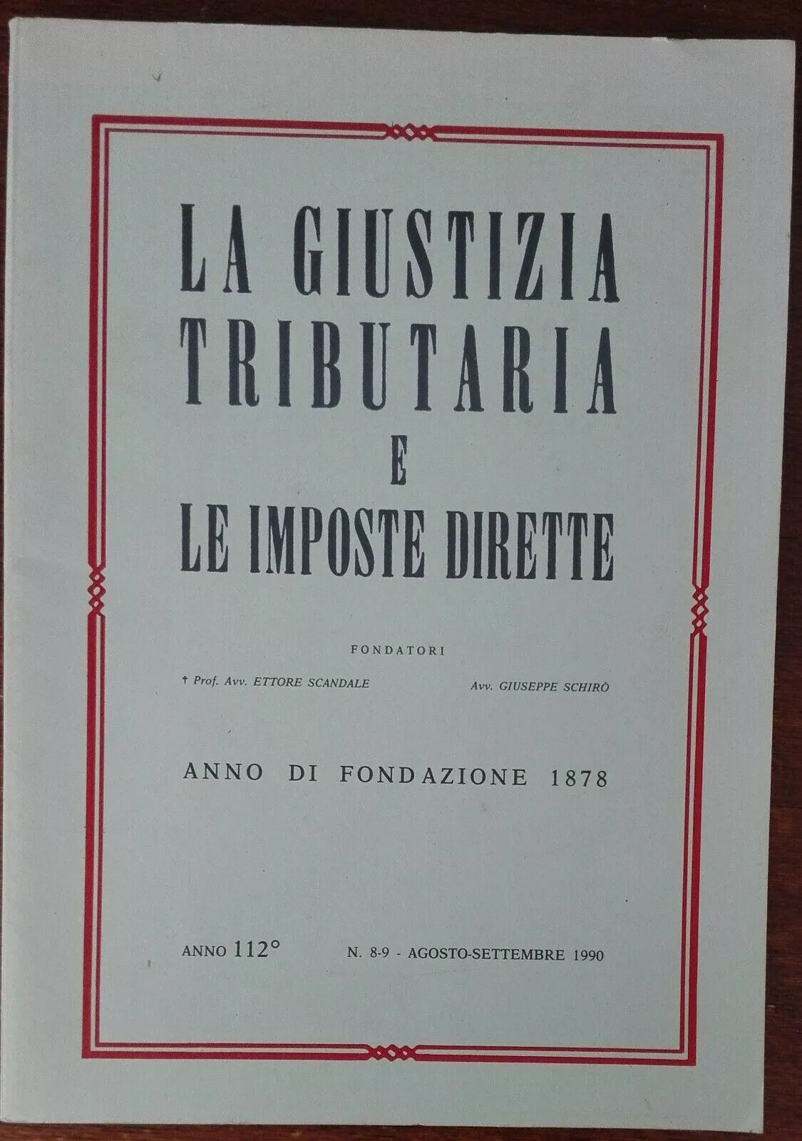 La Giustizia tributaria e le imposte dirette