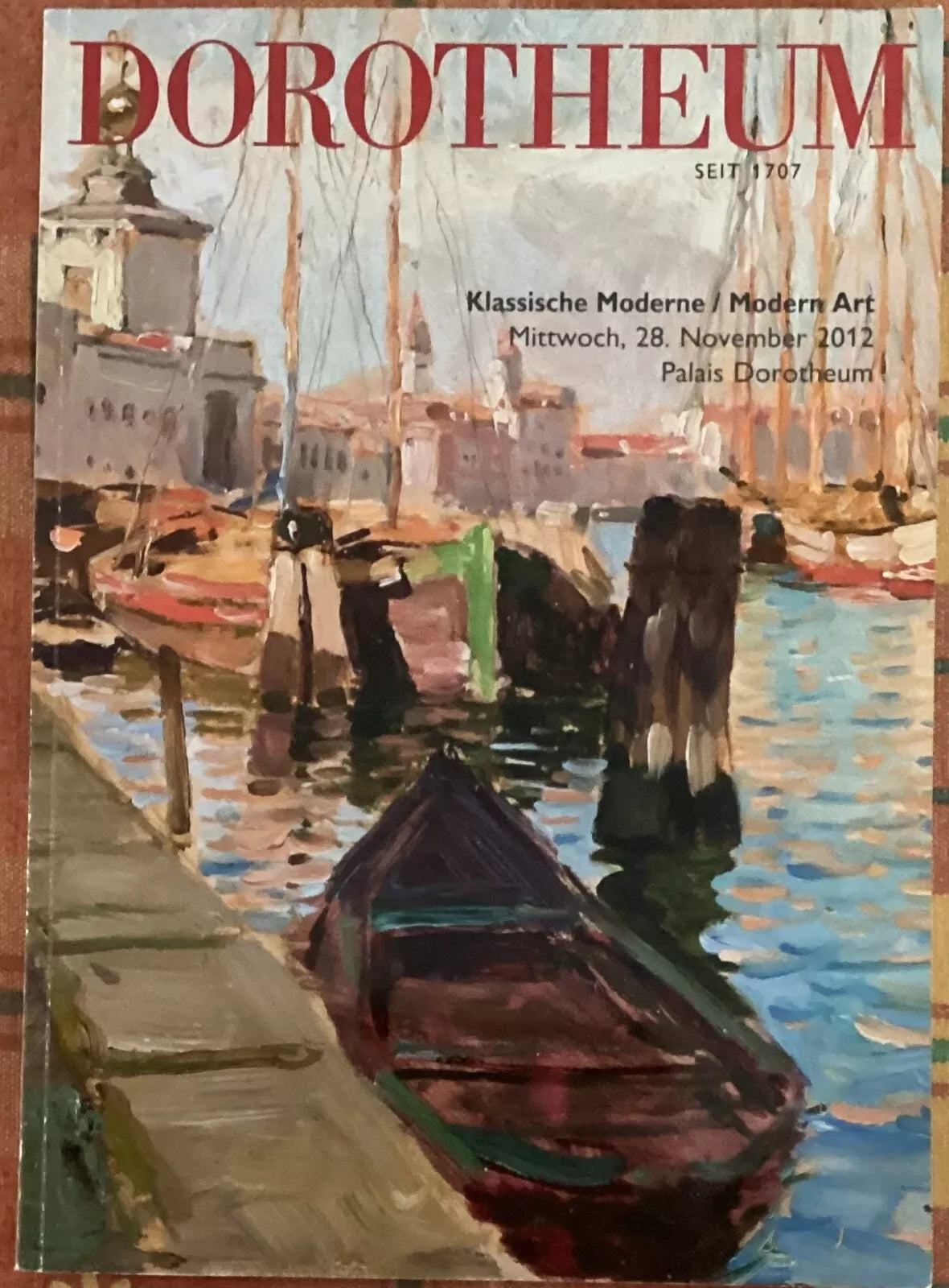 Dorotheum Seit 1707 Catalogo Asta Novembre 2012 Modern Art