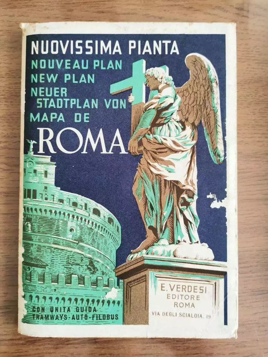 Nuovissima pianta di Roma - AA. VV. - Verdesi editore - 1970 - AR