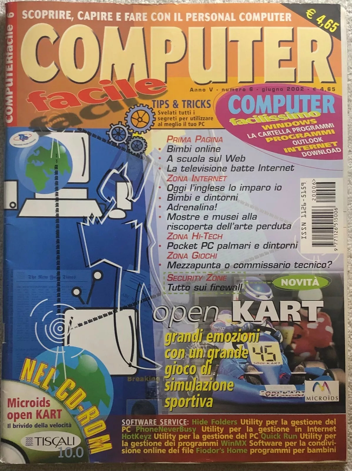 Computer facile n. 6 di Aa.vv., 2002, Techno Publishing