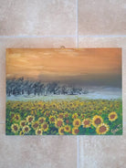 Controluce Quadro su pannello MDF con tecnica mista 50x40 cm di Gianfranco Pep