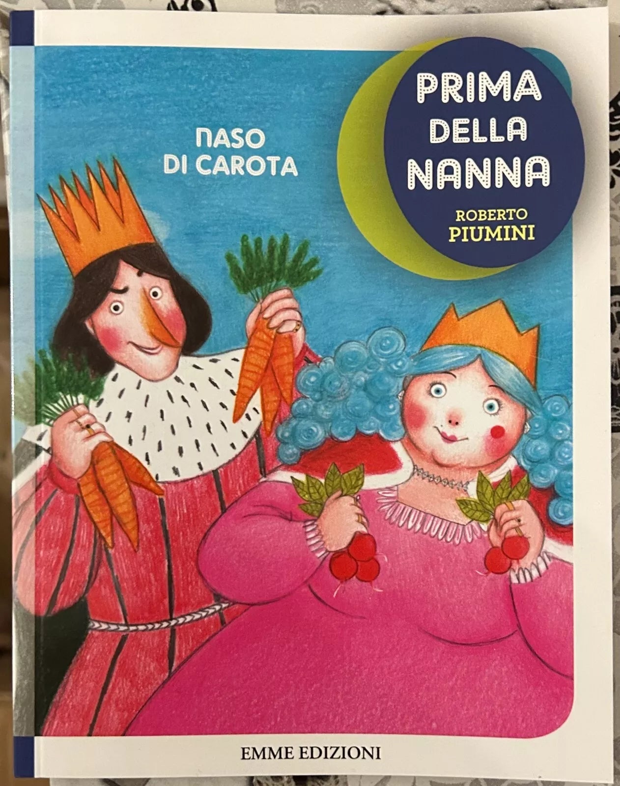 Naso di carota Prima della nanna di Roberto Piumini