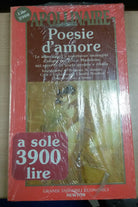 POESIE D'AMORE - APOLLINAIRE - NEWTON - 1991 - M
