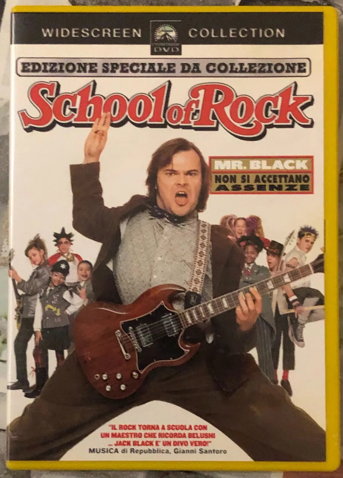 School of Rock DVD di Richard Linklater
