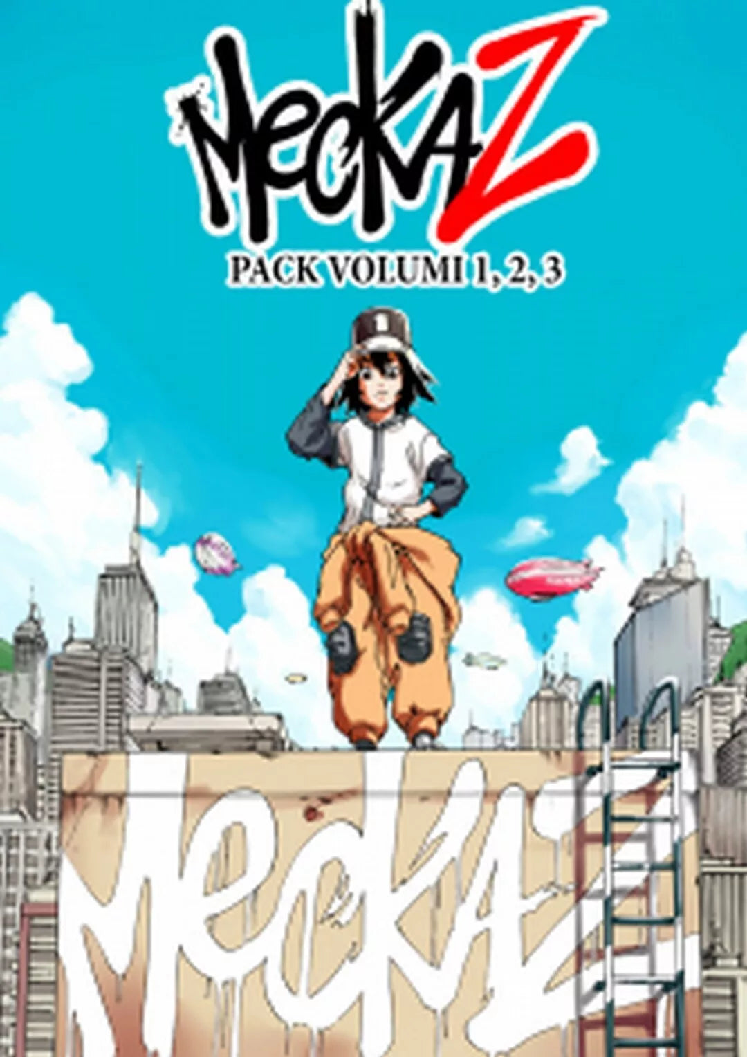 MECKAZ FULL SERIES PACK 1,2,3 di Manga Senpai, 2019, Manga Senpai