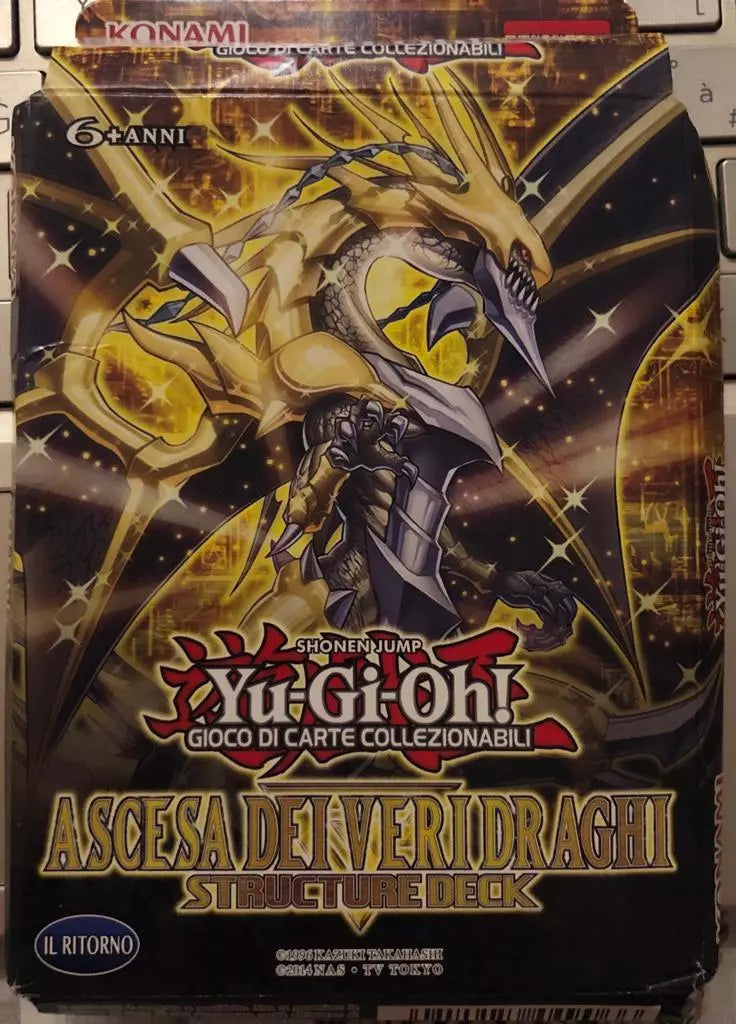 Yu Gi Oh Ascesa dei veri draghi Structure Deck di Kazuki Takahashi 2016 Shon