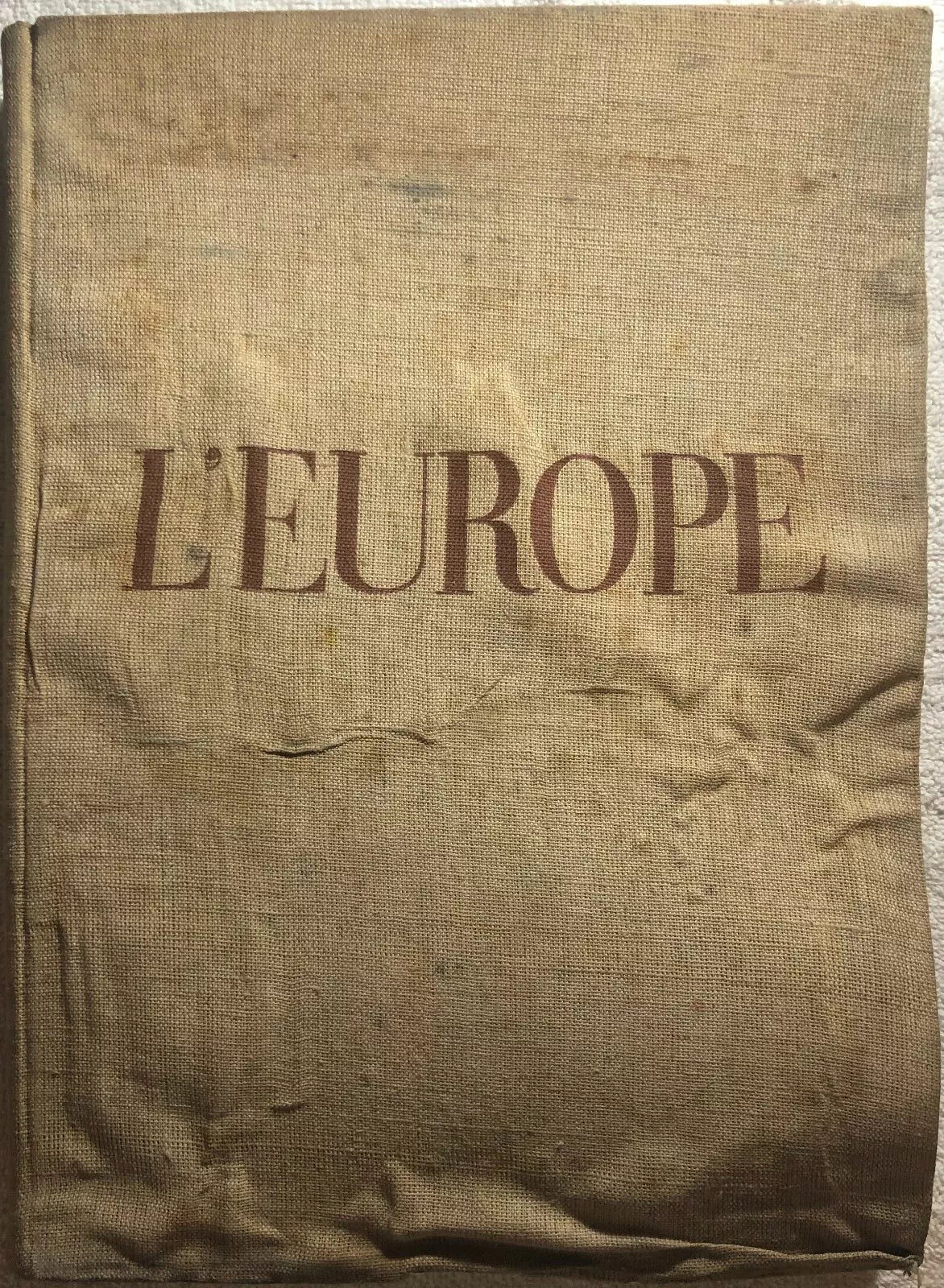 L’Europe, paysages et civilisations di Paul Claudel, 1943, Editions Atlantis