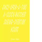 Once upon a time a clock