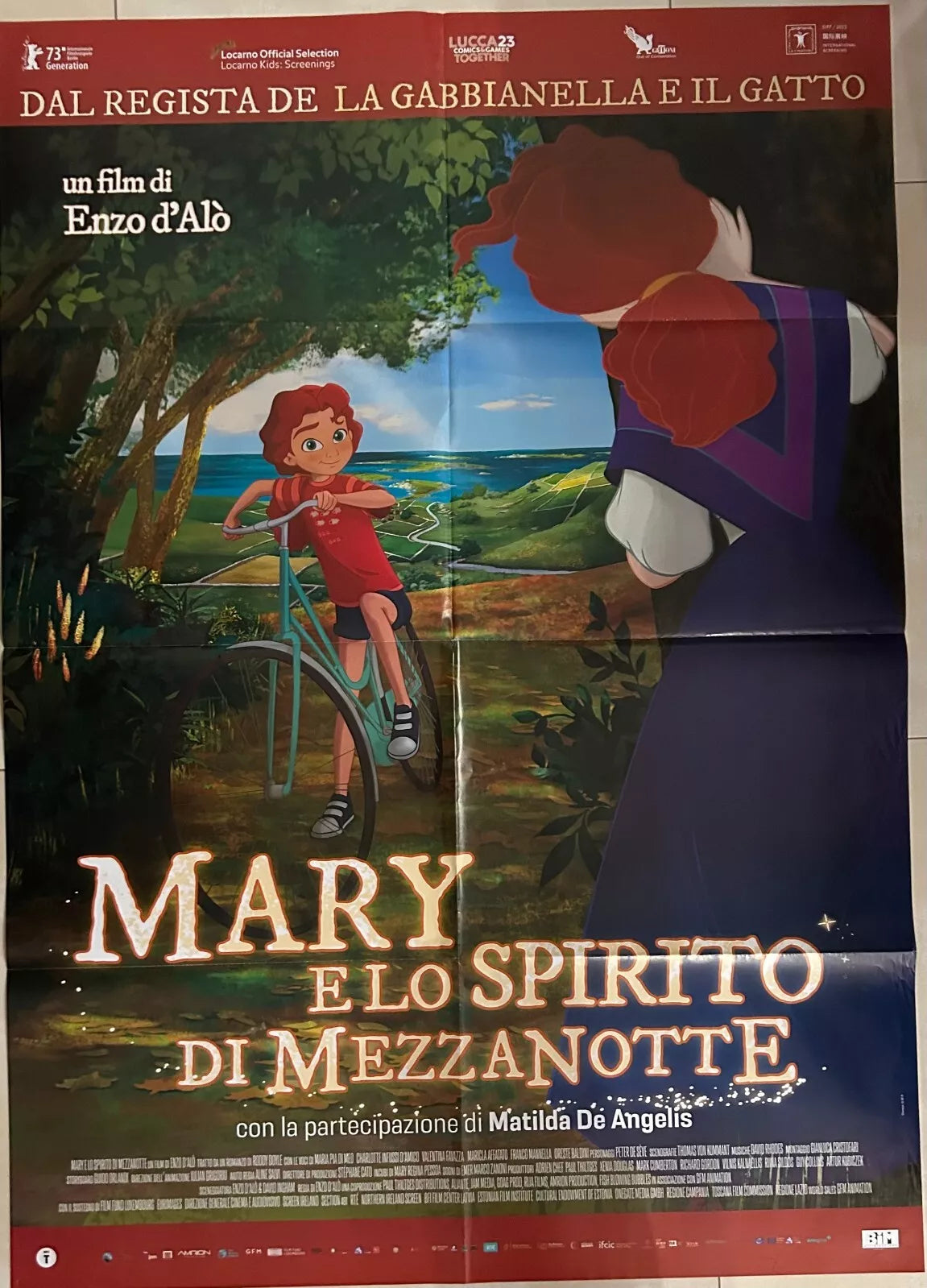 Poster locandina Mary e lo spirito di mezzanotte 100x140 ORIGINALE da cinema di