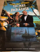 Poster locandina Ticket to Paradise 100x140 cm ORIGINALE da cinema 2022 di Ol Pa