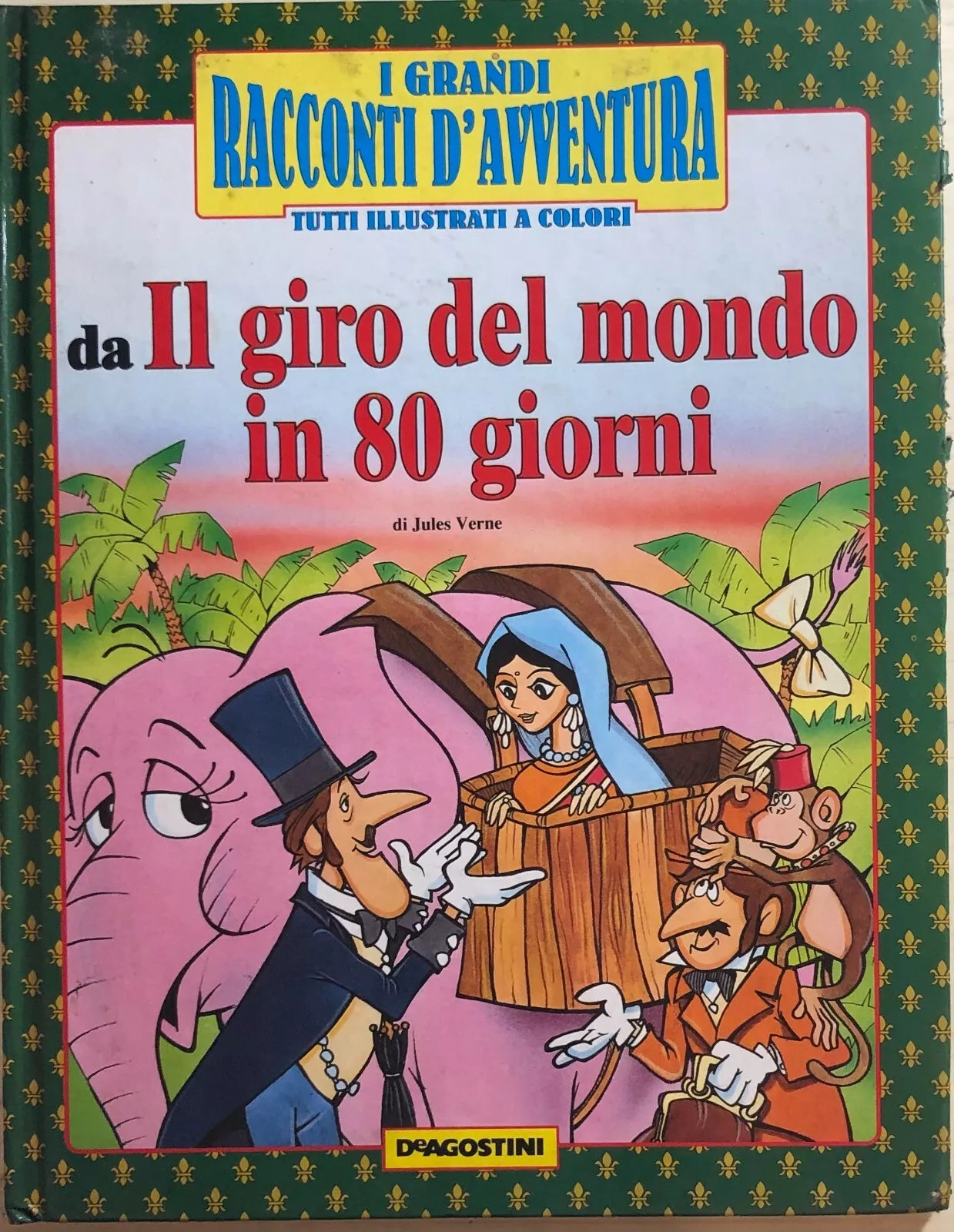 Il giro del mondo in 80 giorni di Jules Verne, 1990, Deagostini