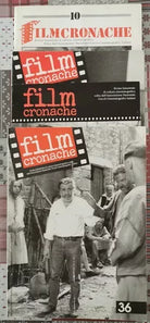 Filmcronache - quattro volumi anni 1987-1993 - ER