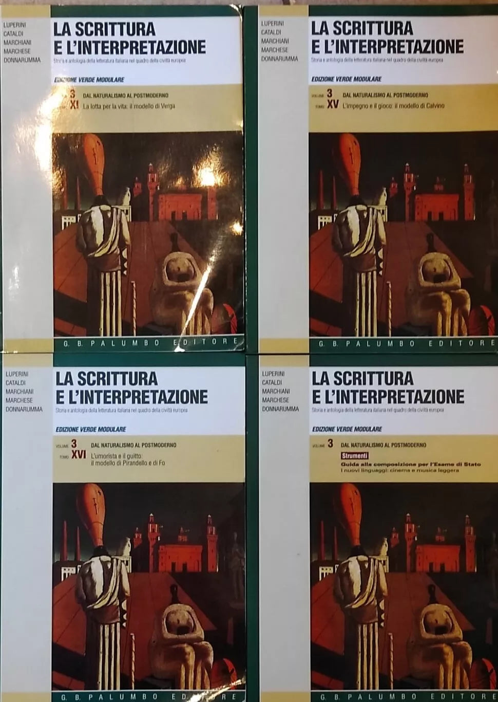 La scrittura e l’interpretazione 3 Tomo XI-XV-XVI-Strumenti di Aa.vv., 1998, G.b