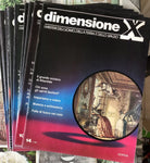 Dimensione X 12 fascicoli vari di Aa vv
