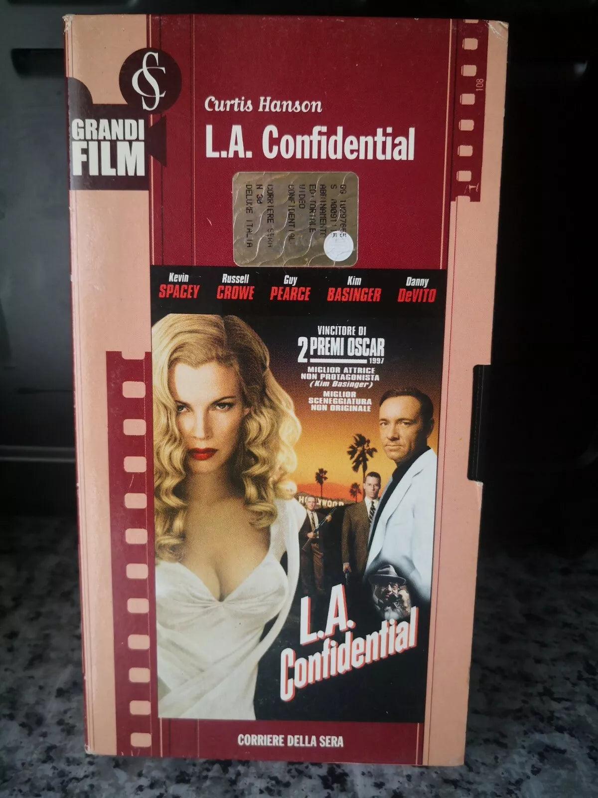 L.A. Confidential - Vhs- 1997 - corriere della sera - F