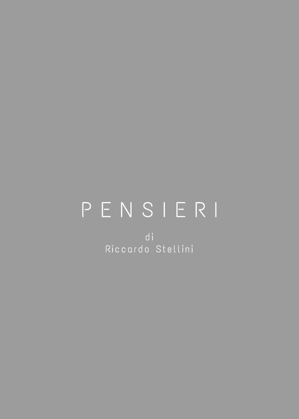 Pensieri di Riccardo Stellini, 2020, Abcbook99 Edizioni