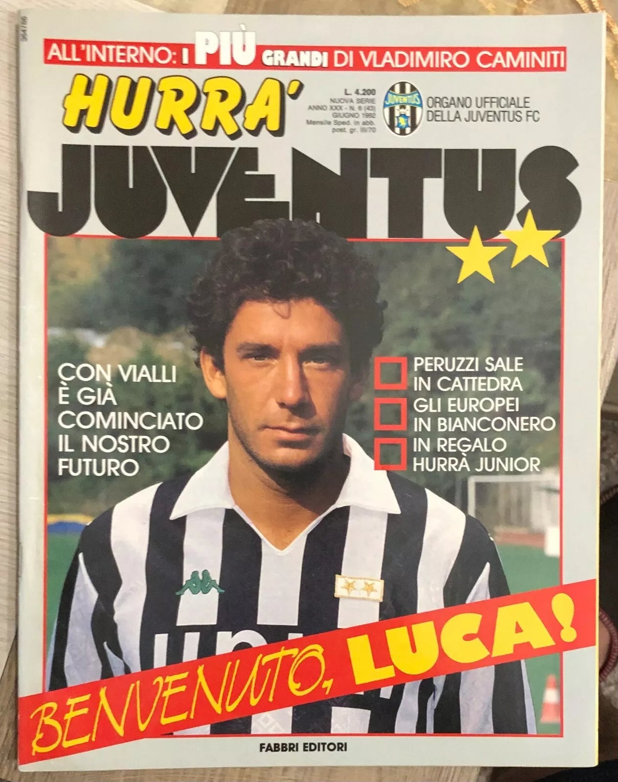 Hurr Juventus n 6 1992 di Juventus F c