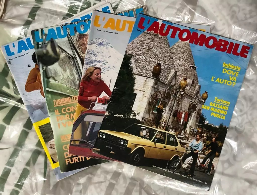 L Automobile 4 numeri vari di Aa vv