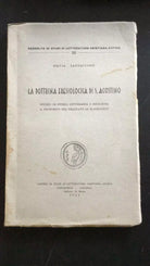 La dottrina eresiologica di S.Agostino - Silvia Jannaccone, 1952 - P