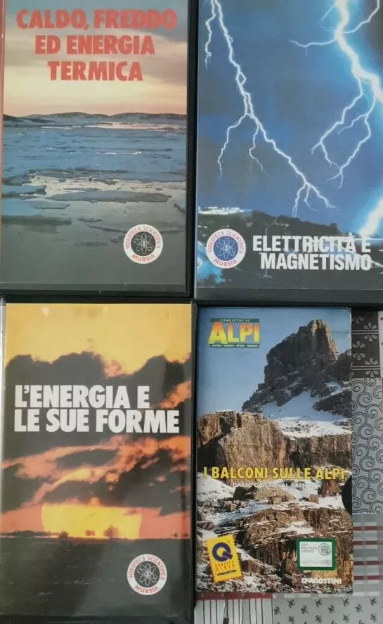 VIDEOTECA SCIENTIFICA MURSIA 4 VHS - ER