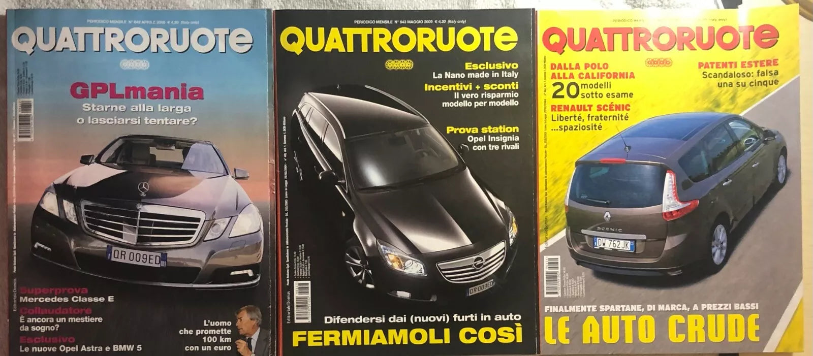 Quattroruote 6 numeri 2008-2009 di Aa.vv., 2008, Editoriale Domus