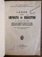 Legge sulla imposta di registro - G. Avezza - G. Pirola - 1953 - AR