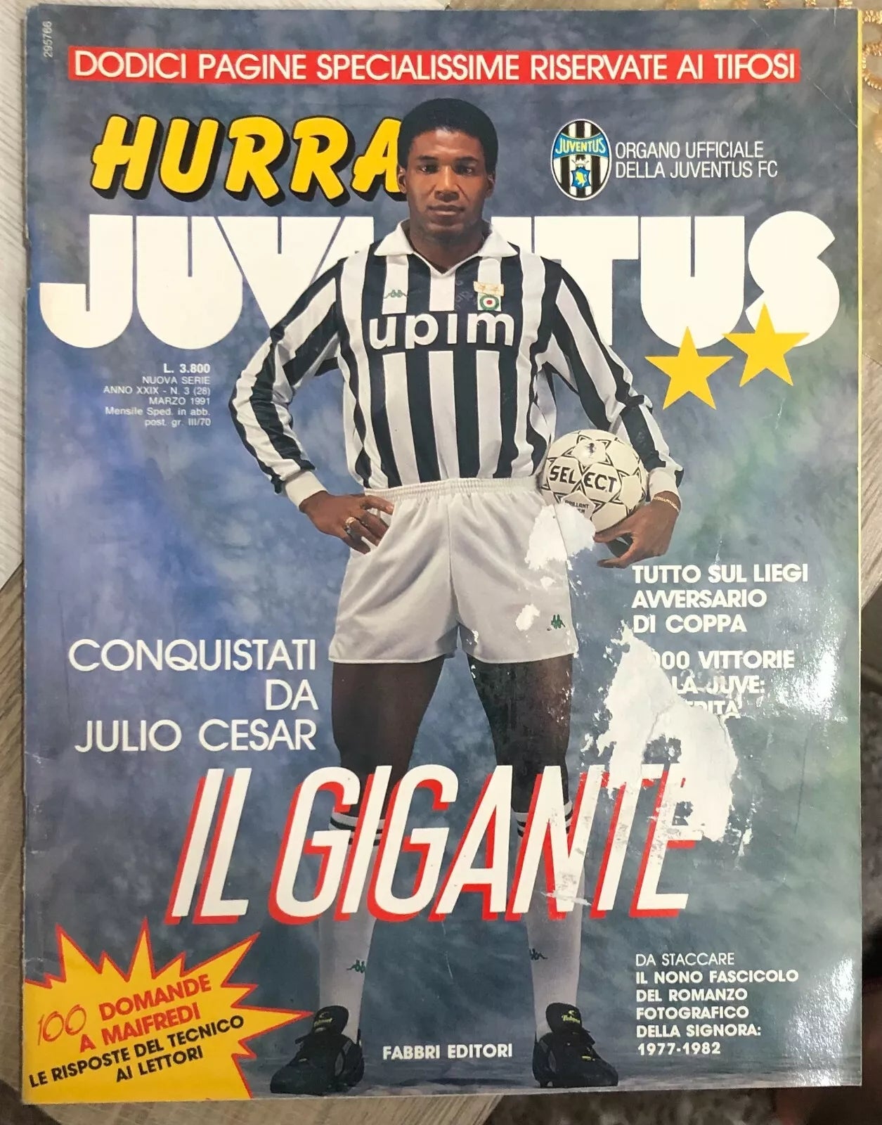 Hurr Juventus n 3 1991 di Juventus F c