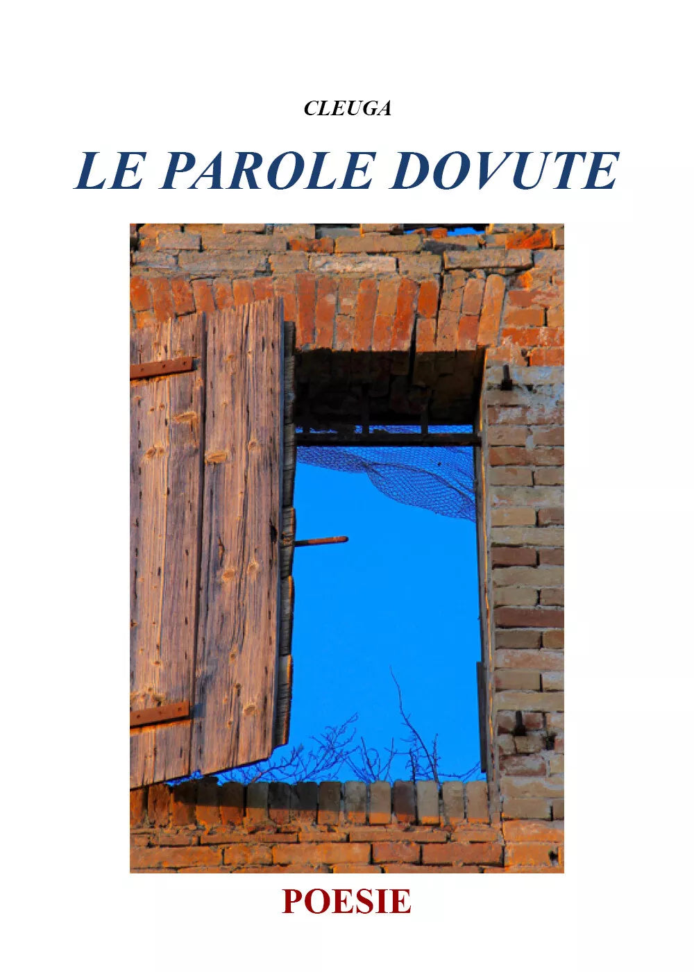 Le parole dovute di Cleuga, 2021, Youcanprint