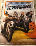 Poster locandina C era una volta il crimine 100x70 cm ORIGINALE da cinema 2022