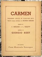 Carmen di Giorgio Bizet di E Meilhac