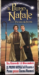 Poster locandina Il primo Natale 33x70 cm ORIGINALE da cinema 2019 CON DIFETTO d