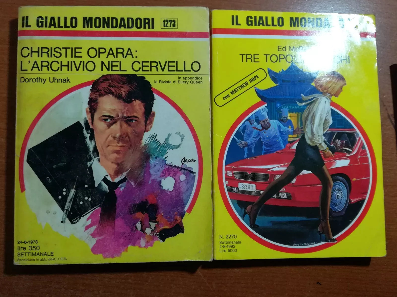 2 Vol. Il giallo mondadori - AA.VV. - Mondadori - 1973 - M