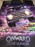 Poster locandina Onward 100x140 cm ORIGINALE da cinema 2020 di Dan Scanlon