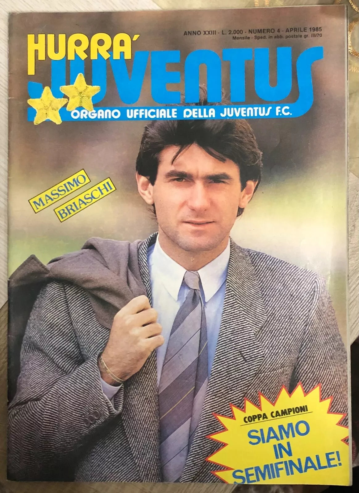 Hurr Juventus n 4 1985 di Aa vv